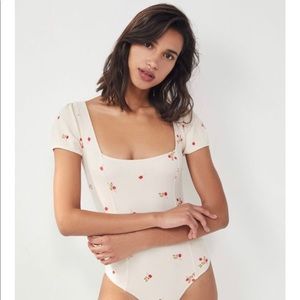 Out From Under Gwendolyn Ribbed Bodysuit